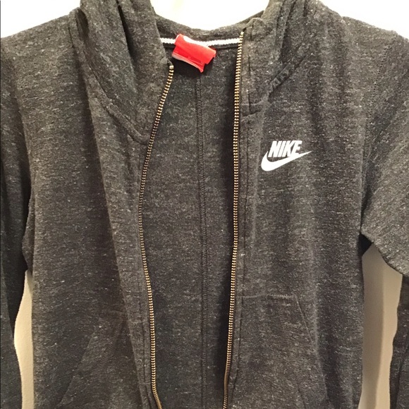 Nike Hoodie Kids Athletic Full Zip Hooded Sweatshirt Med - Picture 6 of 12
